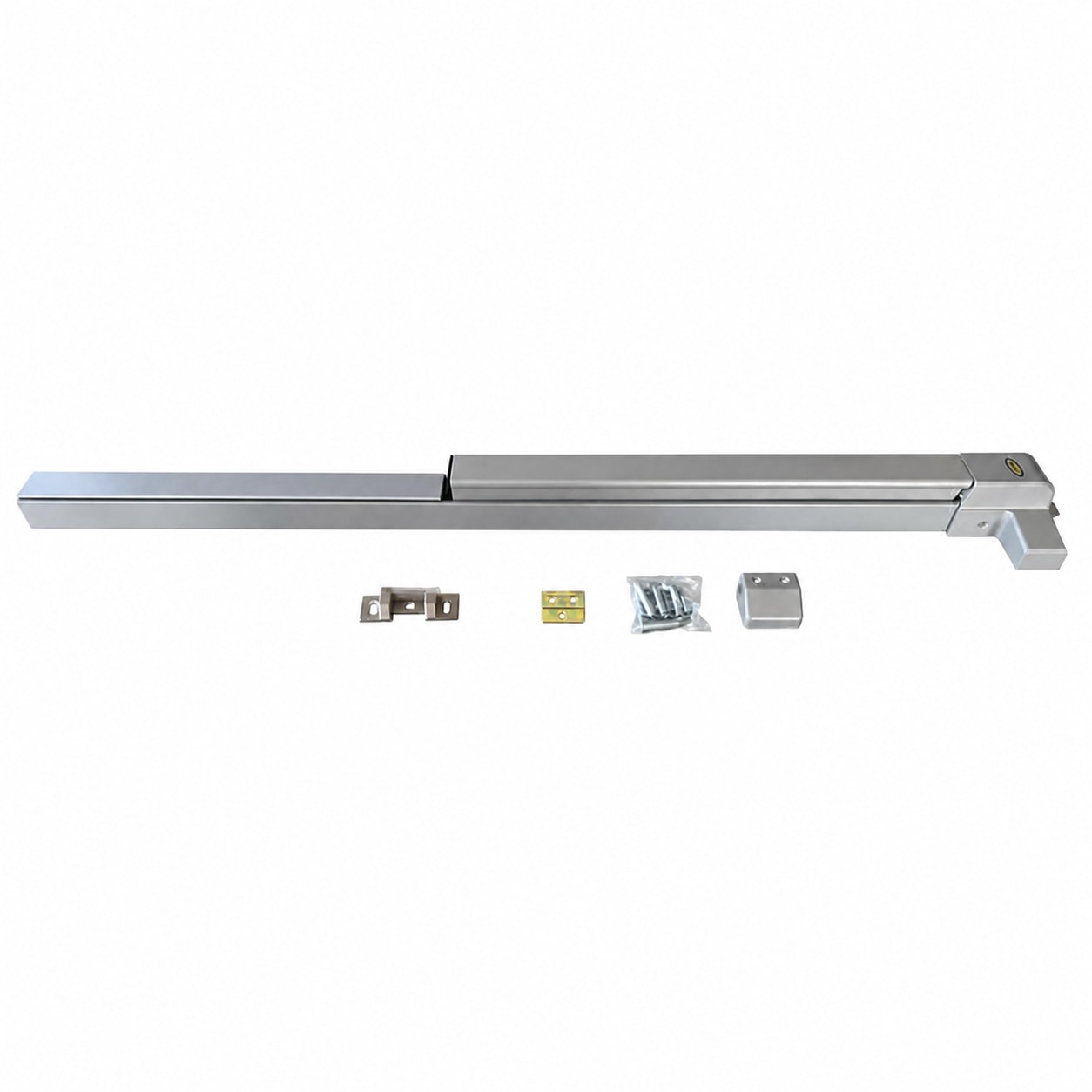 Thanh đẩy thoát hiểm đơn F3200-Iron thép sơn tĩnh điện trên cửa chống cháy
