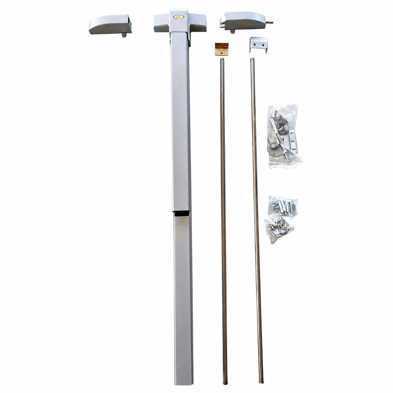 Thanh đẩy thoát hiểm đôi 2 điểm F3260-Iron thép sơn tĩnh điện