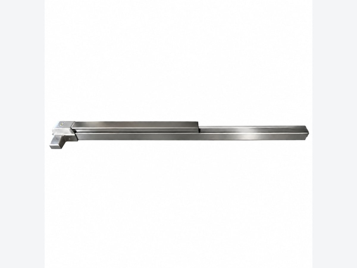 Thanh đẩy thoát hiểm đơn 1 điểm inox 304 F3200-SS lắp trên cửa chống cháy